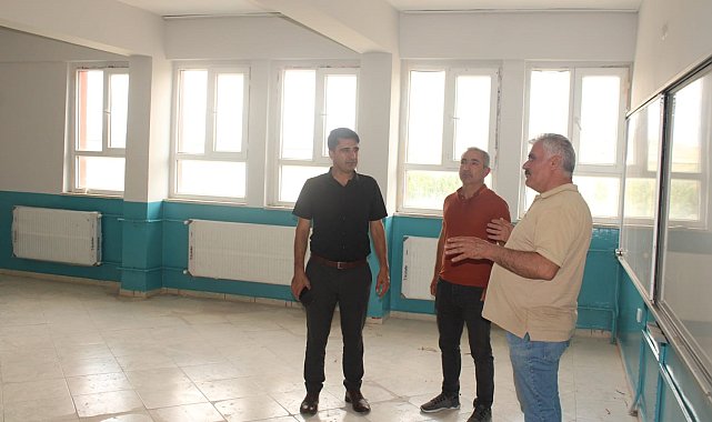 Hamur'da eğitim için tüm hazırlıklar tamamlanıyor