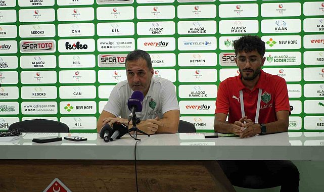 Iğdır FK - Gençlerbirliği maçının ardından