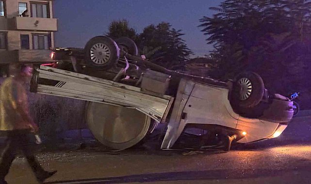Iğdır&#039;da korkutan zincirleme trafik kazası: 4 araç birbirine girdi