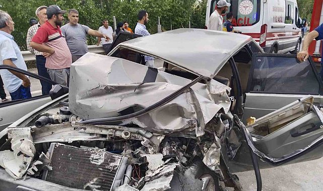 Iğdır'da trafik kazası: İki kişi yaralandı