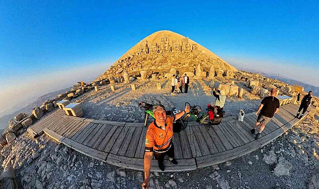 İki öğretmen bisikletle 5 günde 450 kilometre yol yaptı