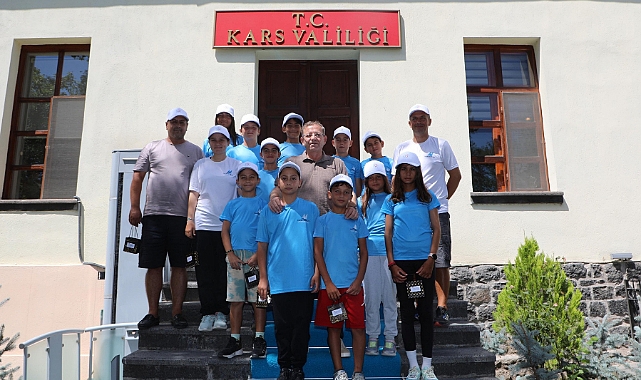 İskenderun Yelken Kulübü sporcuları Kars'ta 