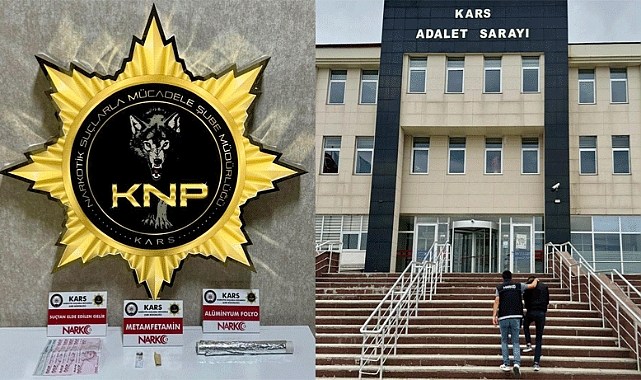Kars’ta uyuşturucu operasyonu