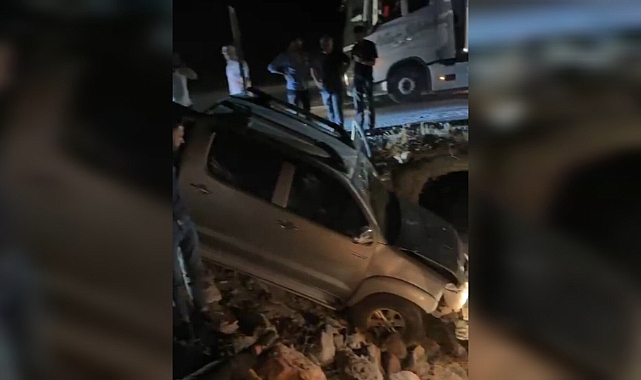 Köpeğe çarpmamak için frene basınca kaza yaptı: 3 yaralı