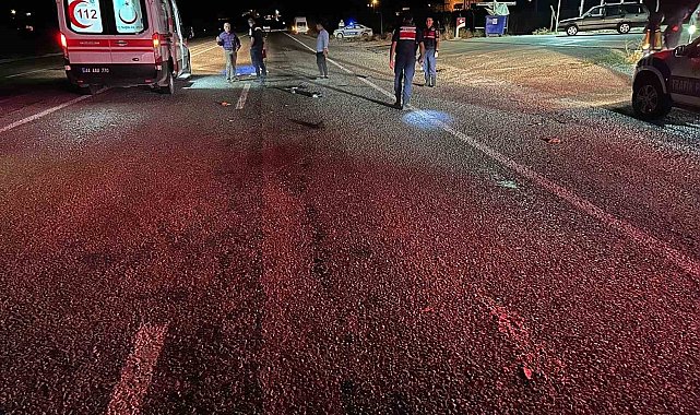 Malatya'da feci kaza: Önce otomobil çarptı sonra başka araç üzerinden geçti