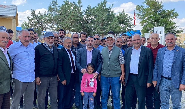 Milletvekili Adem Çalkın Akyaka'da