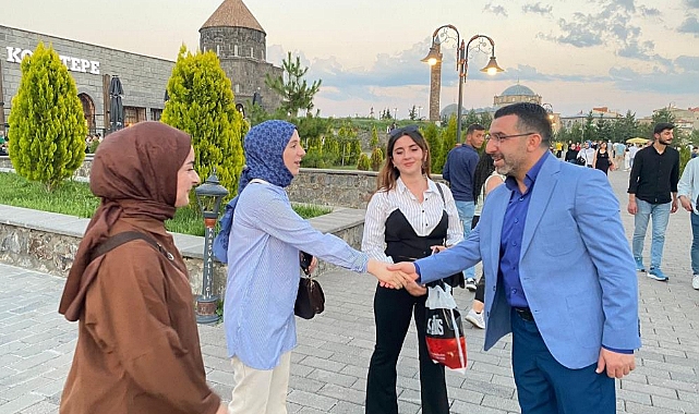 Milletvekili Çalkın, vatandaşlarla sohbet etti, sorunlarını dinledi