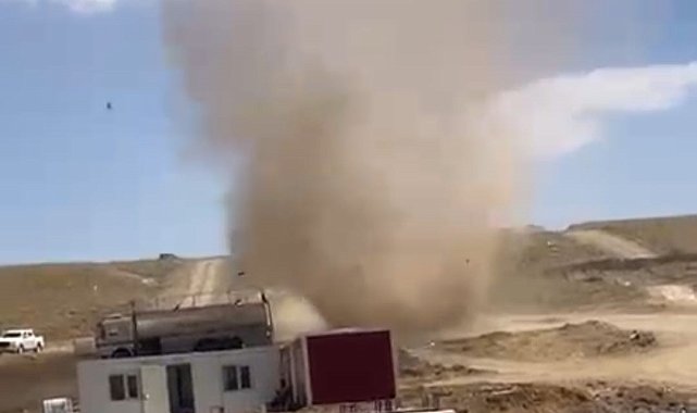 Muş'ta hortum paniği