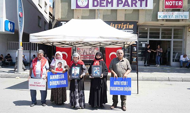 Muşlu ailelerin evlat nöbeti devam ediyor
