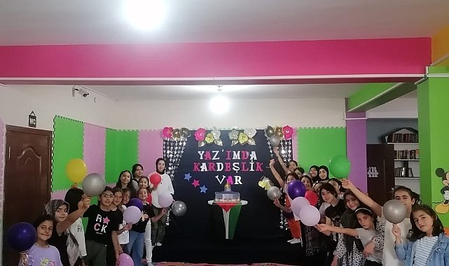 "Yazımda kardeşlik var" kampı başladı