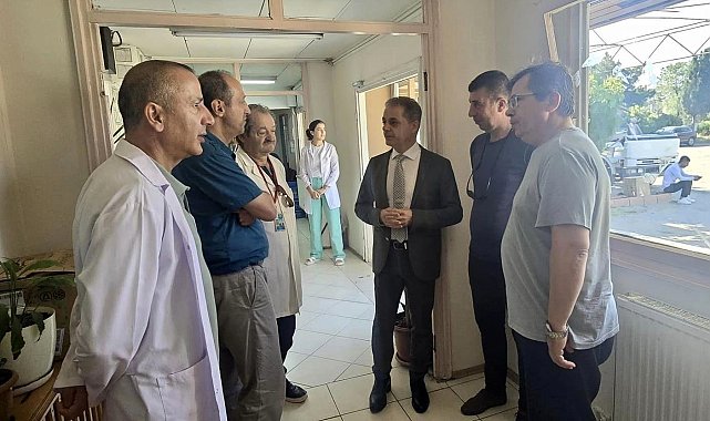 Sağlık Müdürü Tekin, sağlık hizmetlerini yerinde inceledi