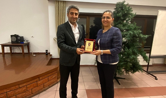 Sarıkamış İlçe Emniyet Müdürü Altınkaya'ya veda yemeği
