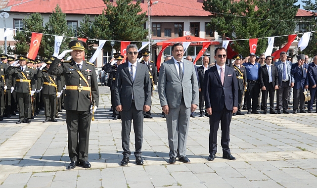 Şehitler diyarı Sarıkamış'ta Büyük Zafer'in 102.yılı kutlandı