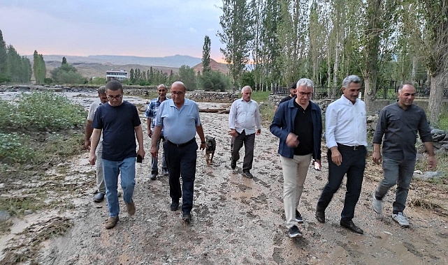 Sel Kağızman'da zarara yol açtı