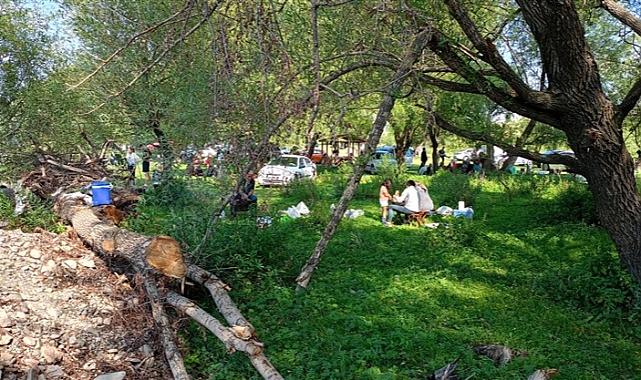 Susuz Mesire Alanına yoğun ilgi