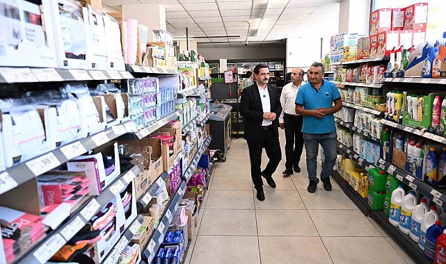 Taşkın'dan zabıta ile birlikte market denetimi