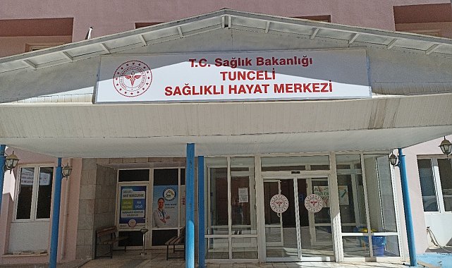 Tunceli'deki Sağlıklı Hayat Merkezi'nde hizmetler sürüyor