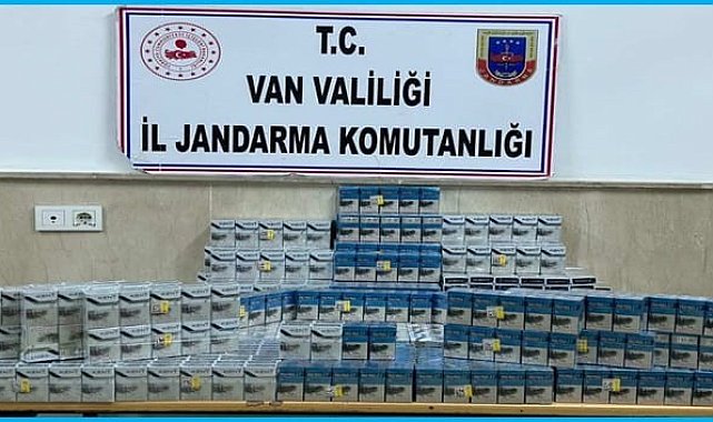 Van'da gümrük kaçağı malzemeler ele geçirildi