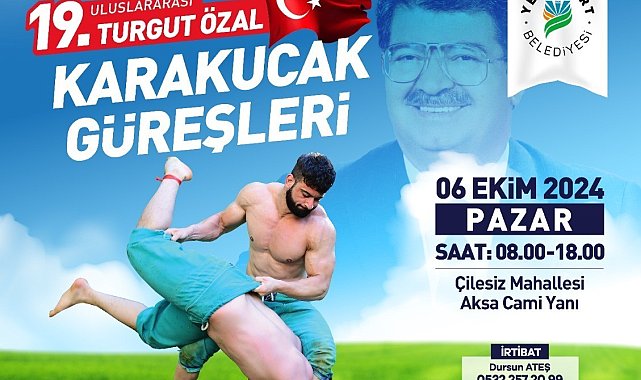 19.Uluslararası Turgut Özal karakucak güreşleri 6 Ekim&#039;de yapılacak