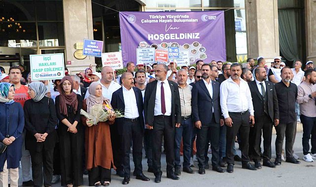 Bakan Işıkhan'dan işten çıkarılan belediye işçilerine destek