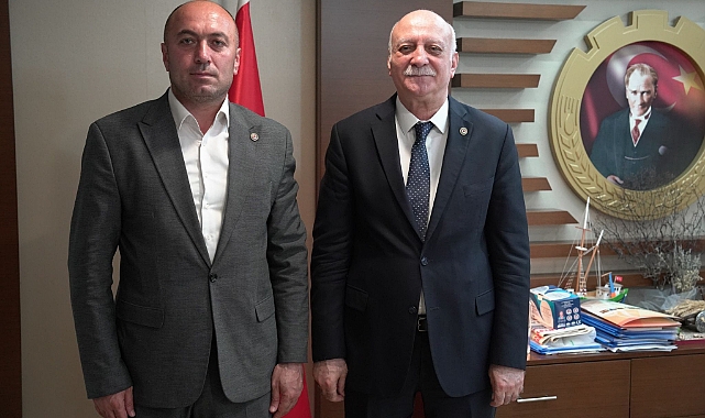 Başkan Müçük, Genel Başkan Bayraktar'ı ziyaret etti