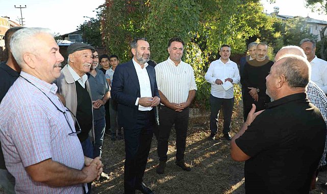 Başkan Şerifoğulları, vatandaşlarla bir araya geldi