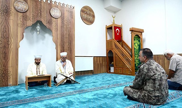 Bingöl'de 12 yıl önce şehit edilen polis memurları için mevlit okutuldu