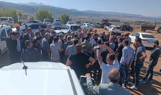 Bingöl'de köylülerden SÜTAŞ'a tepki