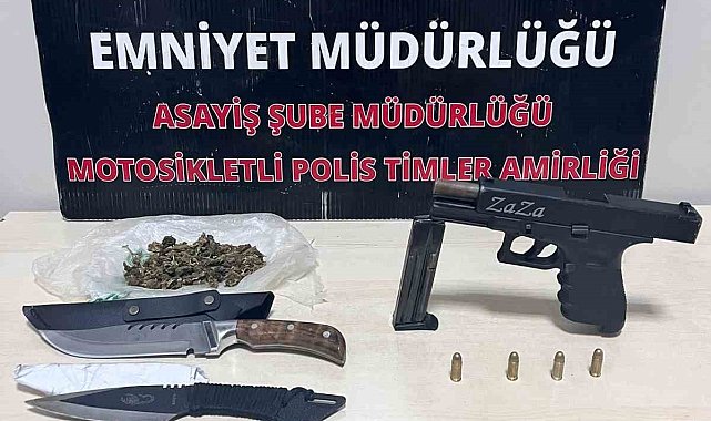 Bingöl'de ruhsatsız tabanca ele geçirildi