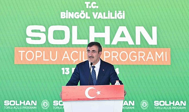Cumhurbaşkanı Yardımcısı Yılmaz: "Huzur ve güven ortamının pekişmesiyle bugün Doğu ve Güneydoğu her zamankinden daha güçlü"