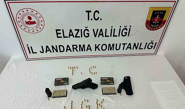 Elazığ'da havaya ateş eden şahsa işlem yapıldı