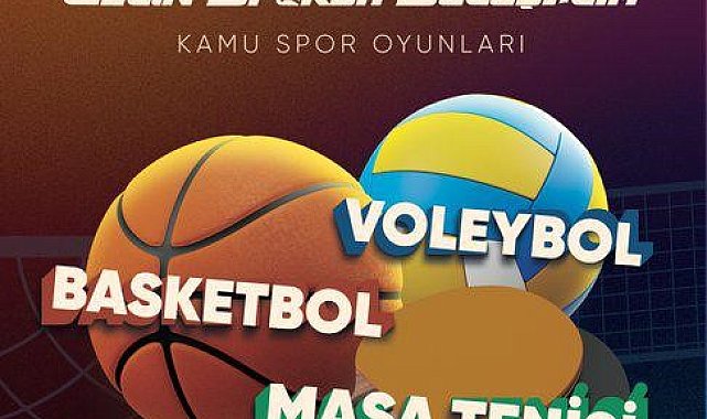 Elazığ'da kamu spor oyunları başlıyor