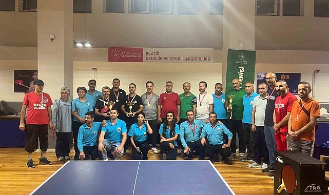 Elazığ'da Kamu Spor Oyunları tamamlandı