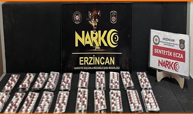 Erzincan narkotik polisi uyuşturucuya geçit vermiyor