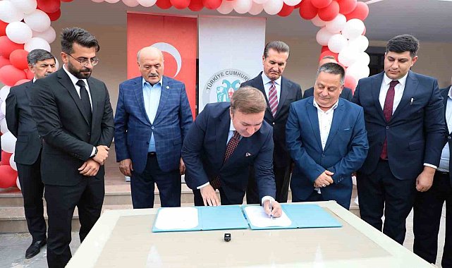 Erzincan'da "Altyapı Yapım İşlerine Ait Sözleşme İmza Töreni" yapıldı