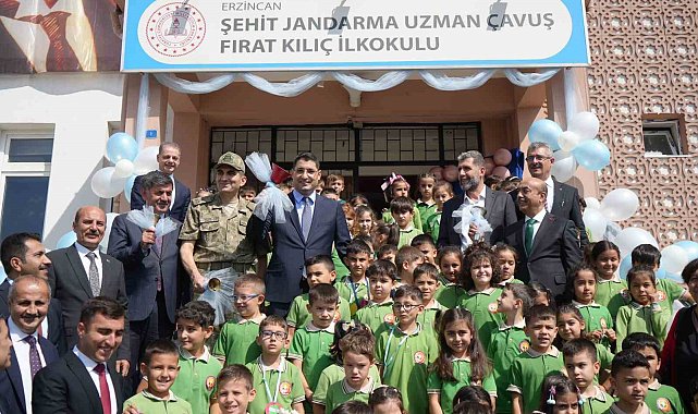Erzincan'da ilk ders zili çaldı