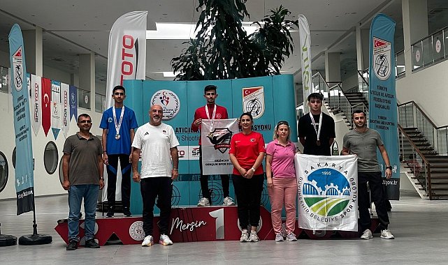 Erzincanlı sporcular havalı silahlarda şampiyon