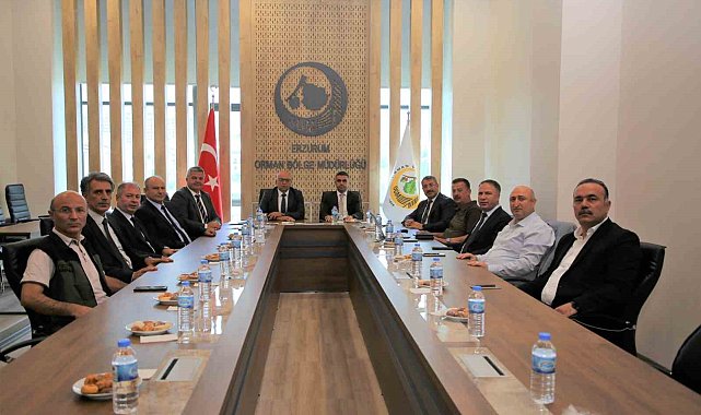 Erzurum'da orman zirvesi