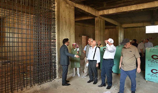 ESKİ'de yeni hizmet binasında sona doğru