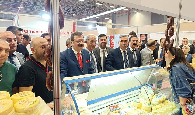 Gurme ve Gastronomi Fuarı’nda Kars ürünleri tanıtıldı