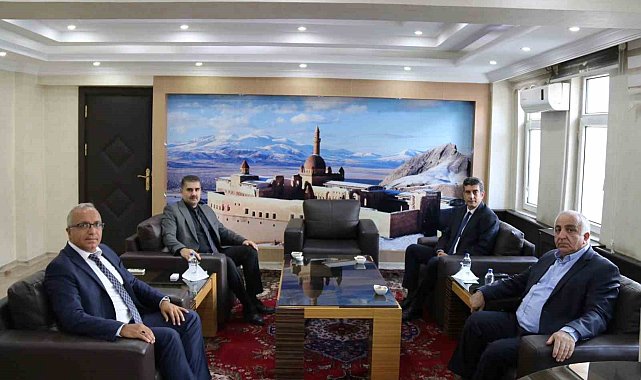 Iğdır Cumhuriyet Başsavcısı ve Emniyet Müdürü'nden Ağrı'ya ziyaret
