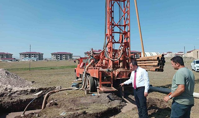 Kars Belediyesi sondaj çalışması başlattı