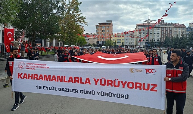Kars'ta 19 Eylül Gaziler Günü törenlerle kutlandı