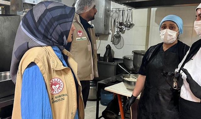 Kars'ta okul kantin ve kafeteryaları denetleniyor