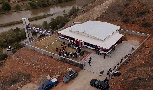 Kemah'ta Rafting Karşılama Tesislerinin açılışı yapıldı