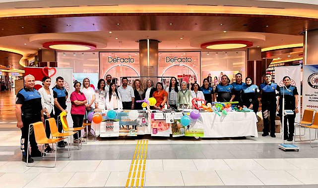 Malatya Park AVM'de sağlık etkinliği