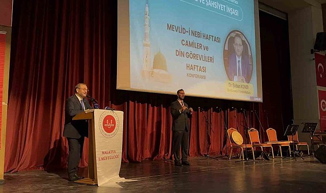 Malatya'da Mevlid-i Nebi Haftası etkinliği düzenlendi