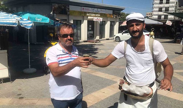 Malatya'da sıcak havaların vazgeçilmezi Meyan Şerbeti