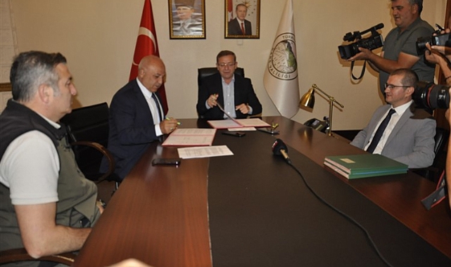 Meyve Ağaçlandırma İşbirliği Protokolüne imzalar atıldı