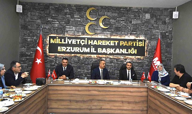 MHP İl Başkanı Yurdagül yeni hizmet binasını tanıttı